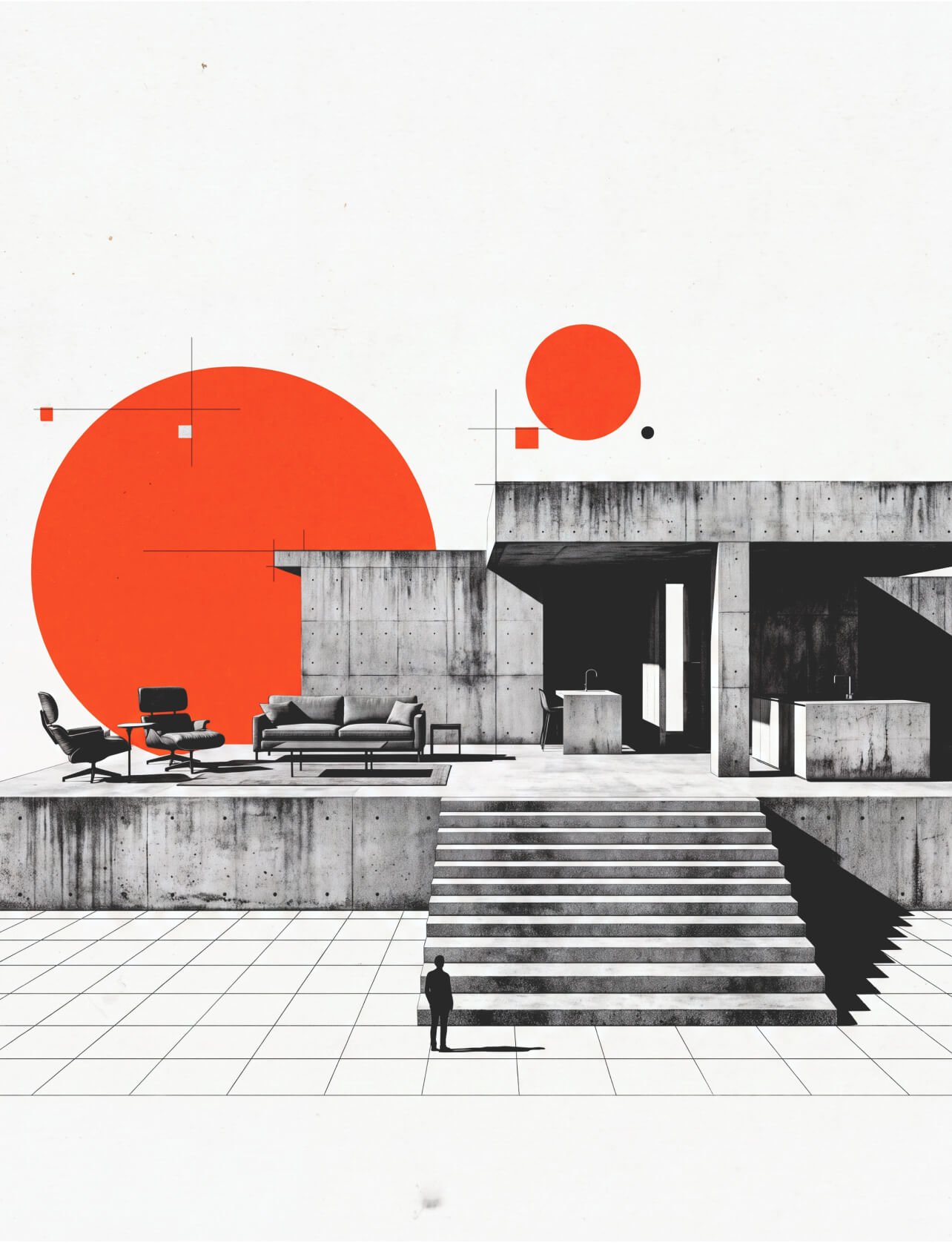 Interior design concept reference